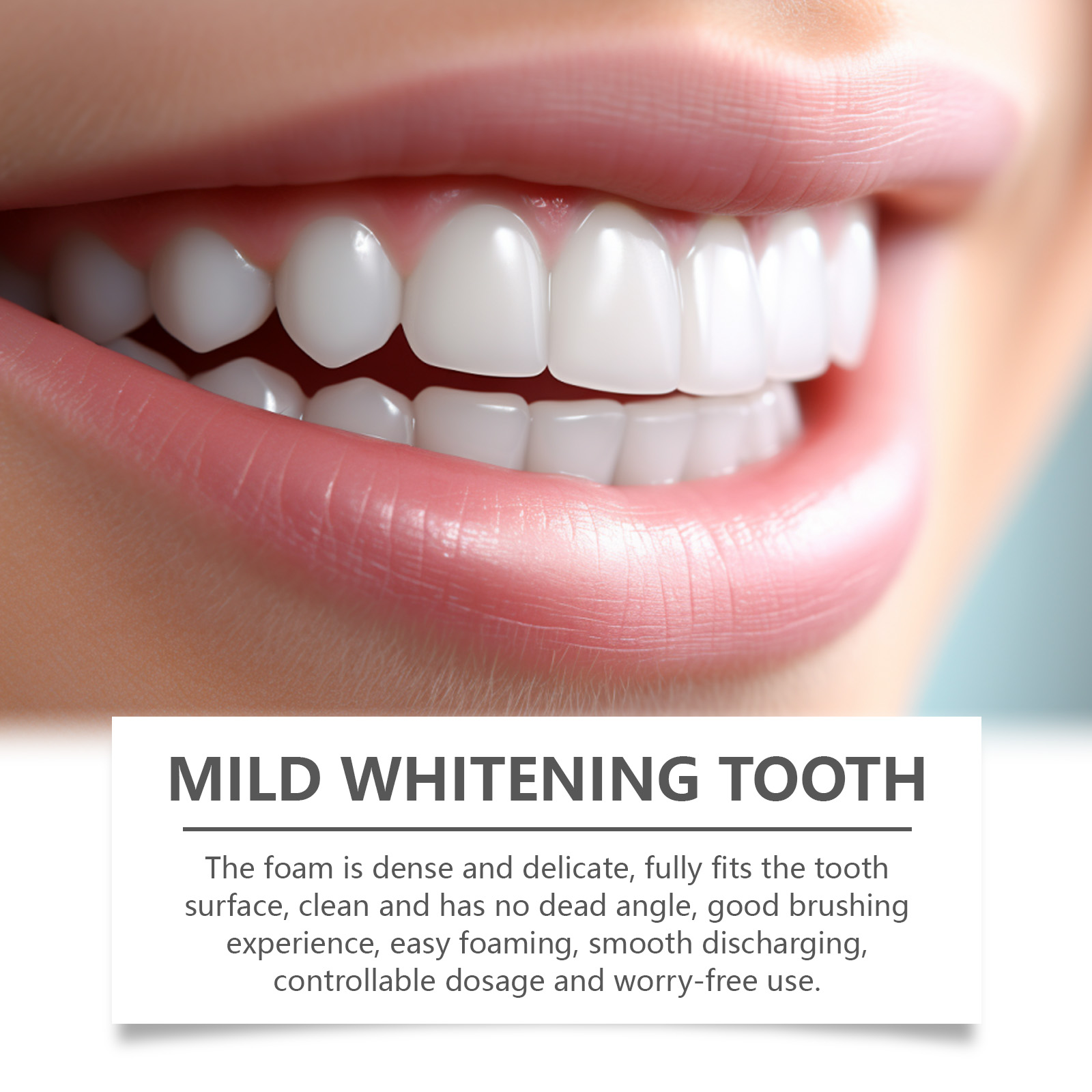Press Foam Toothpaste Portable Rich Bubbles Mild Clean Yellow Remove Bright Teeth Fresh Breath Carry Short Trip Use
