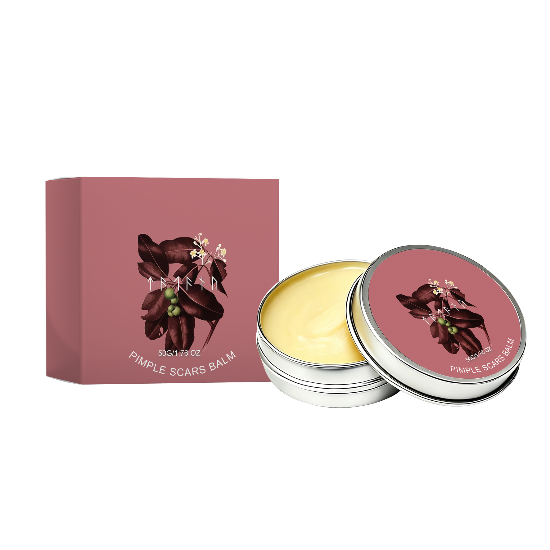 Acne Skin Ointment Herbal Plant Extract Formula Mild Moisturizing Smooth Refreshing Clean Facial Acne Skin Care