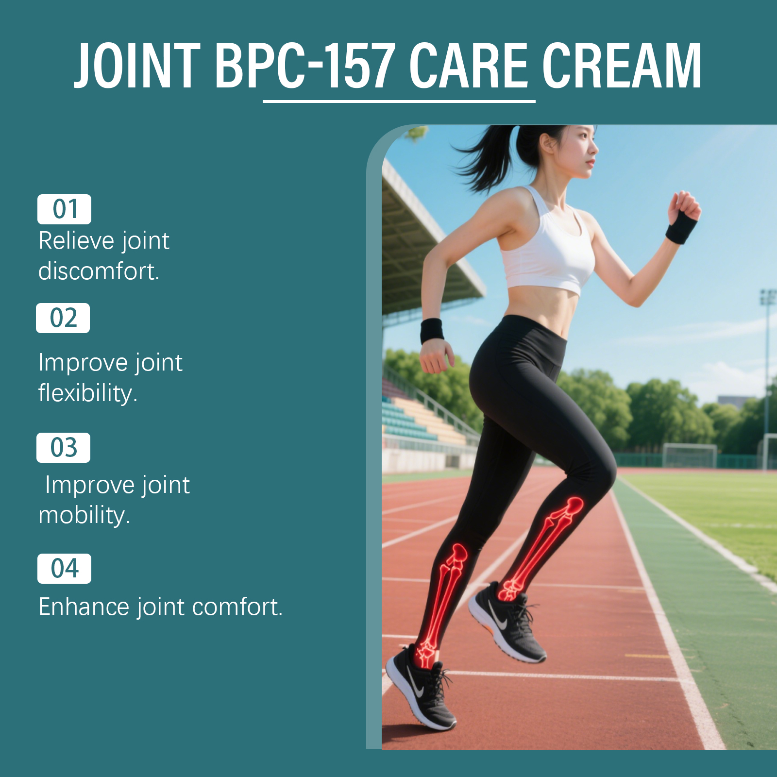 Joint Care Cream Mild Formula Nourish Soothe Daily Care External Apply Massage Body Treatment Lotion