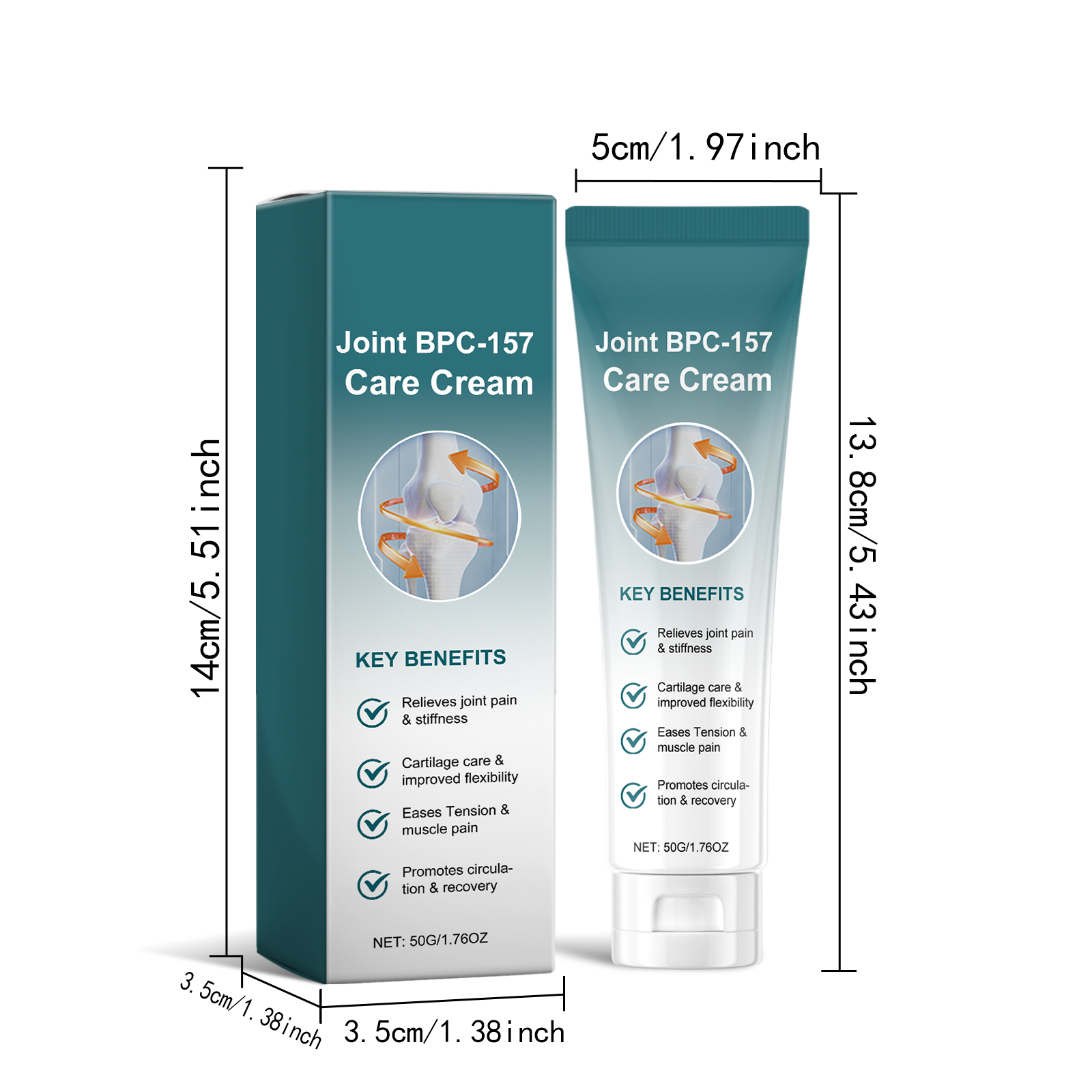 Joint Care Cream Mild Formula Nourish Soothe Daily Care External Apply Massage Body Treatment Lotion