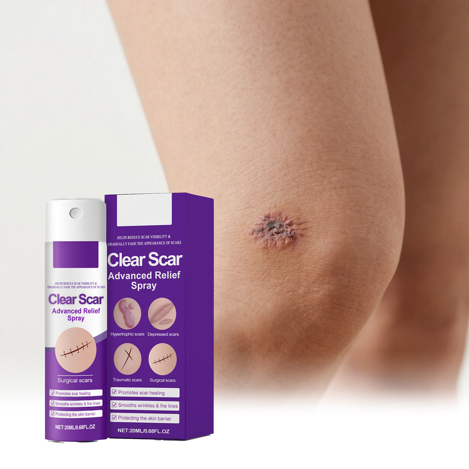 Skin Care Spray Mild Formula Nourish Smooth Delicate Soft External Apply Skin Treatment