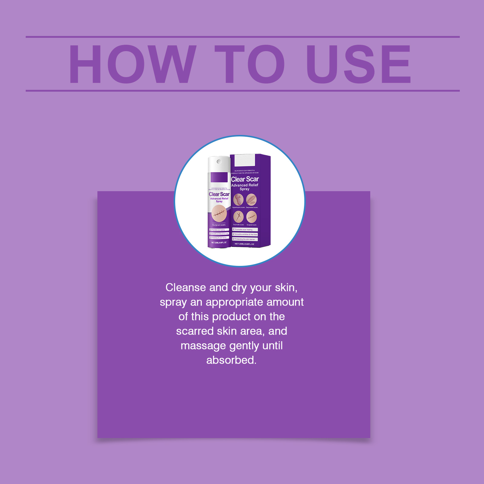 Skin Care Spray Mild Formula Nourish Smooth Delicate Soft External Apply Skin Treatment