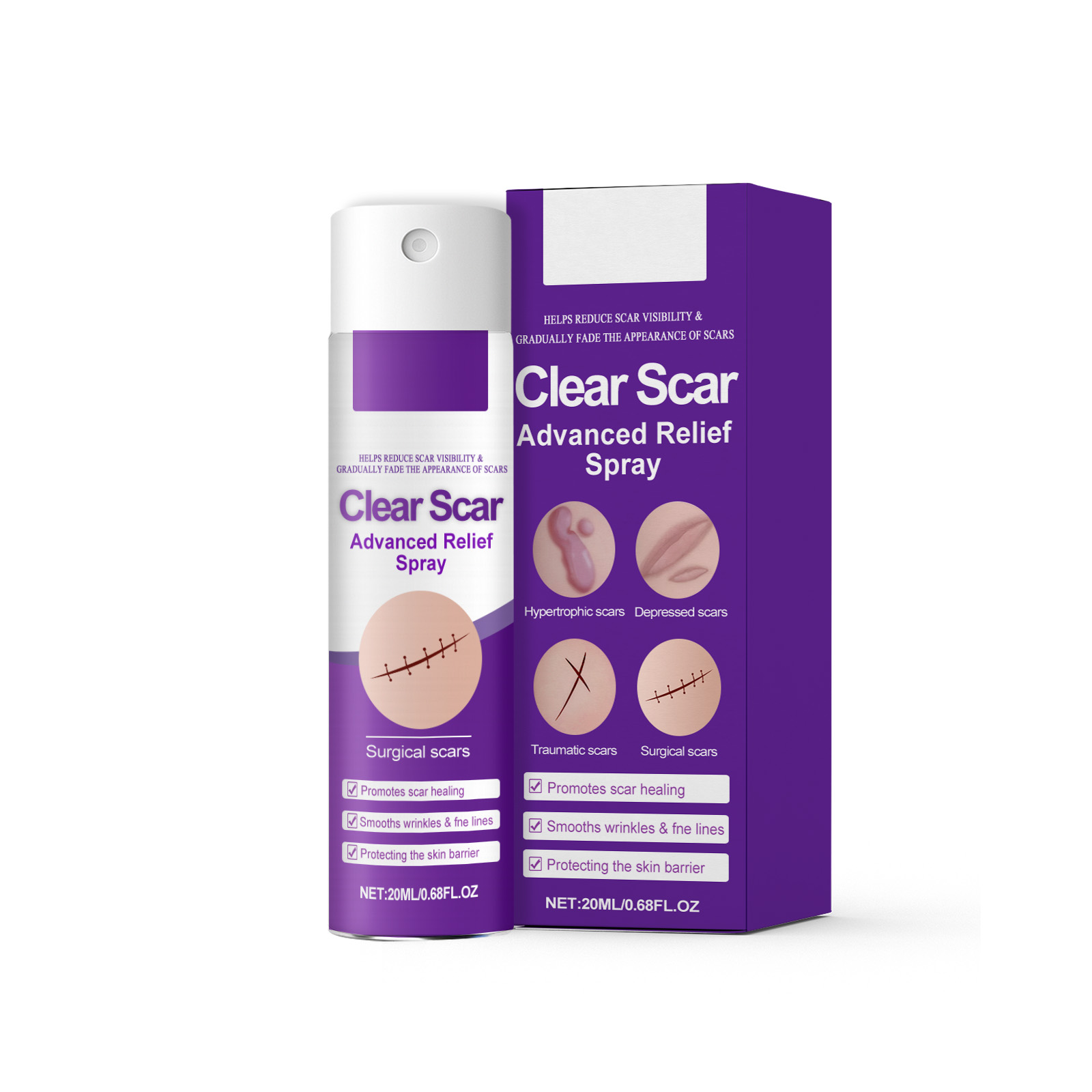 Skin Care Spray Mild Formula Nourish Smooth Delicate Soft External Apply Skin Treatment