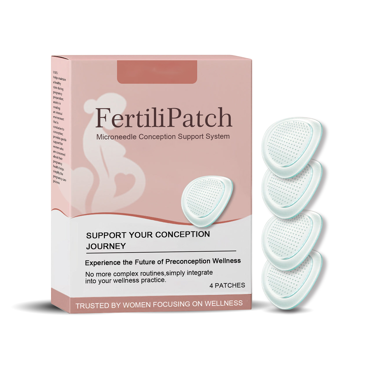 Women Body Care Patch Gentle Nurture Female Skin Light Comfort Portable Daily Care Sticker