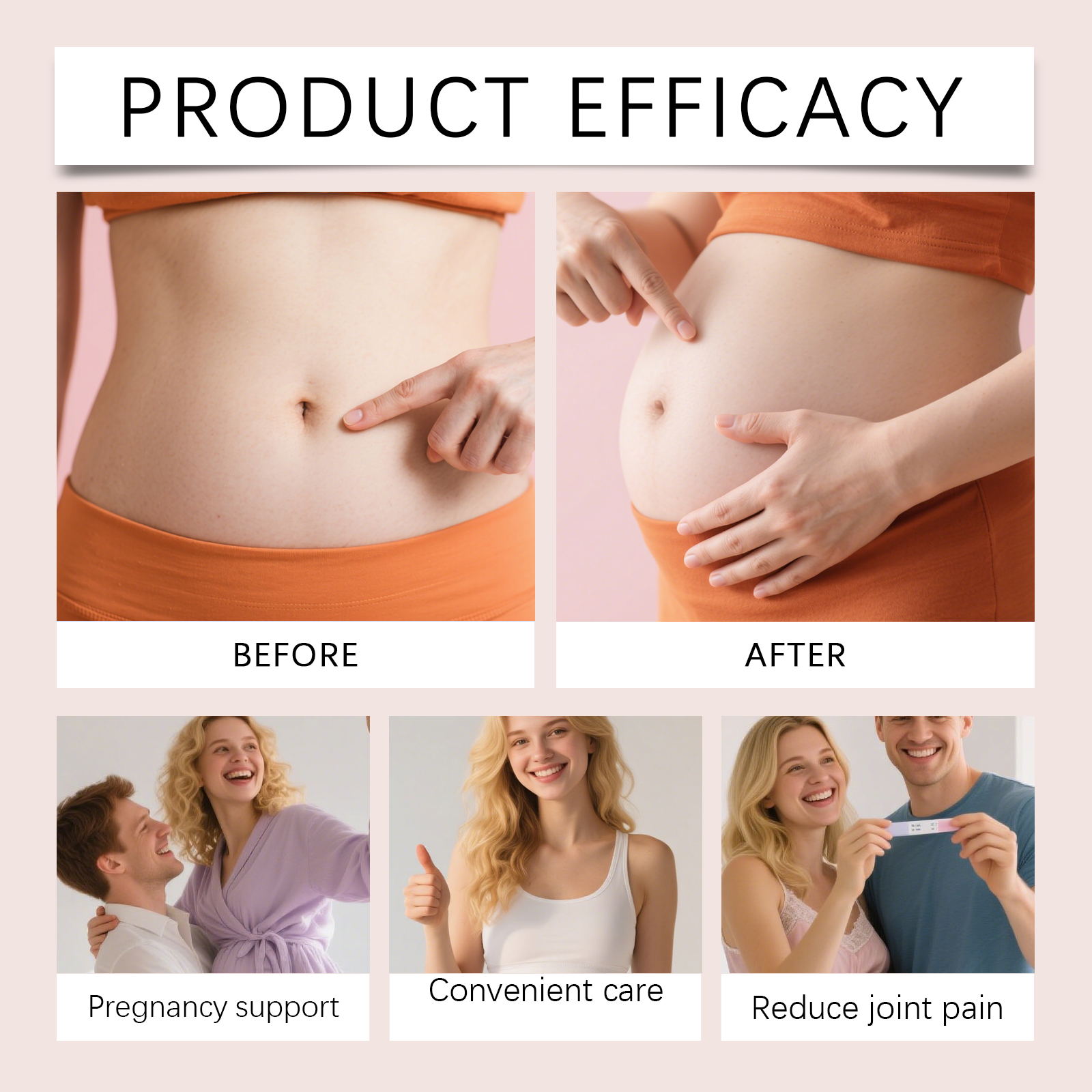 Women Body Care Patch Gentle Nurture Female Skin Light Comfort Portable Daily Care Sticker