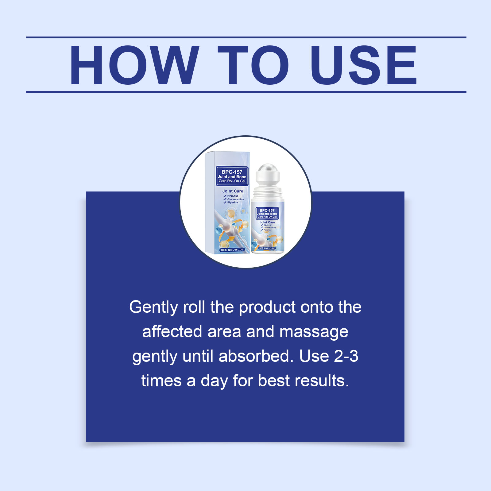 Joint Care Gel Mild Ingredients Gentle Comfort Joint Smoothing Massage Daily Care Gel