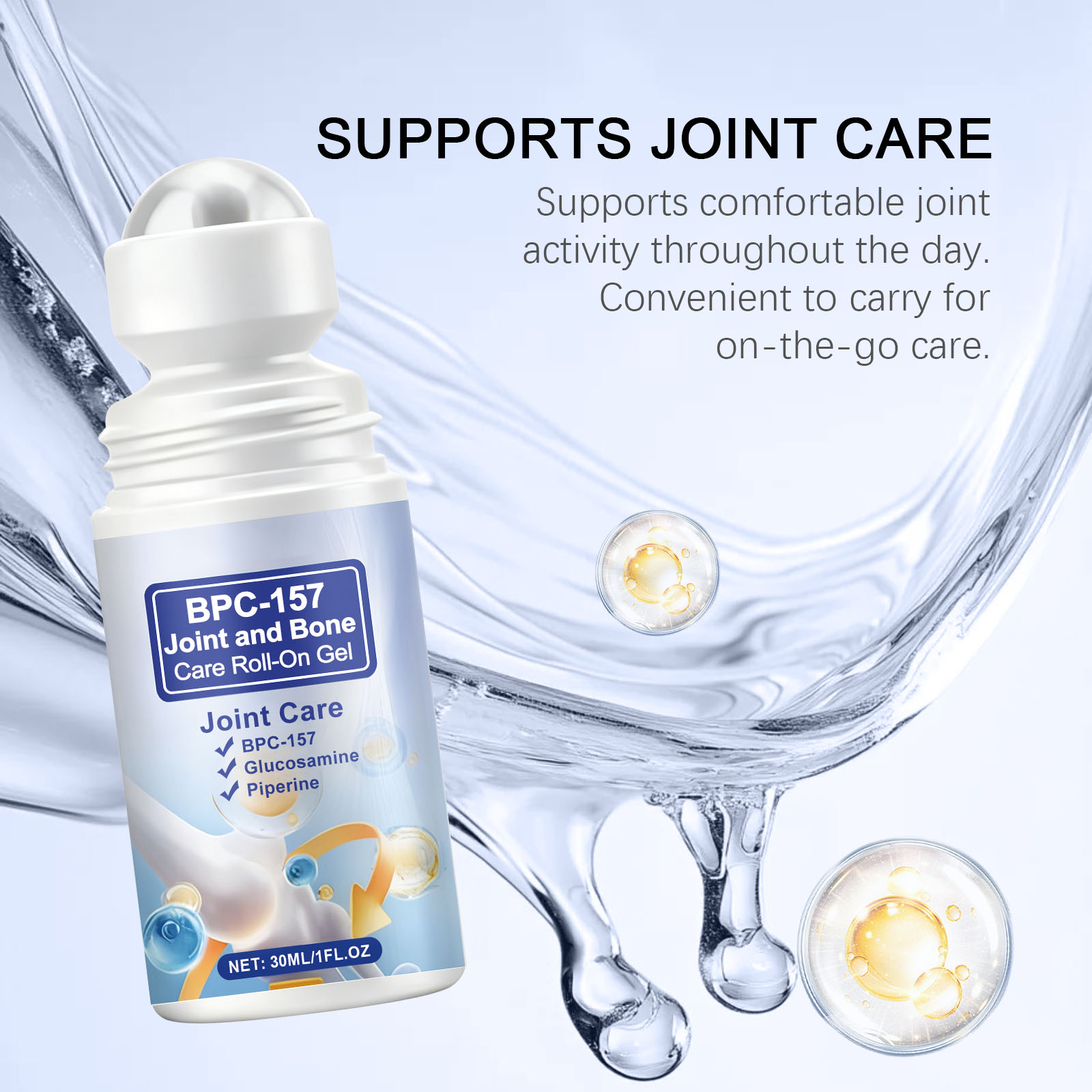 Joint Care Gel Mild Ingredients Gentle Comfort Joint Smoothing Massage Daily Care Gel