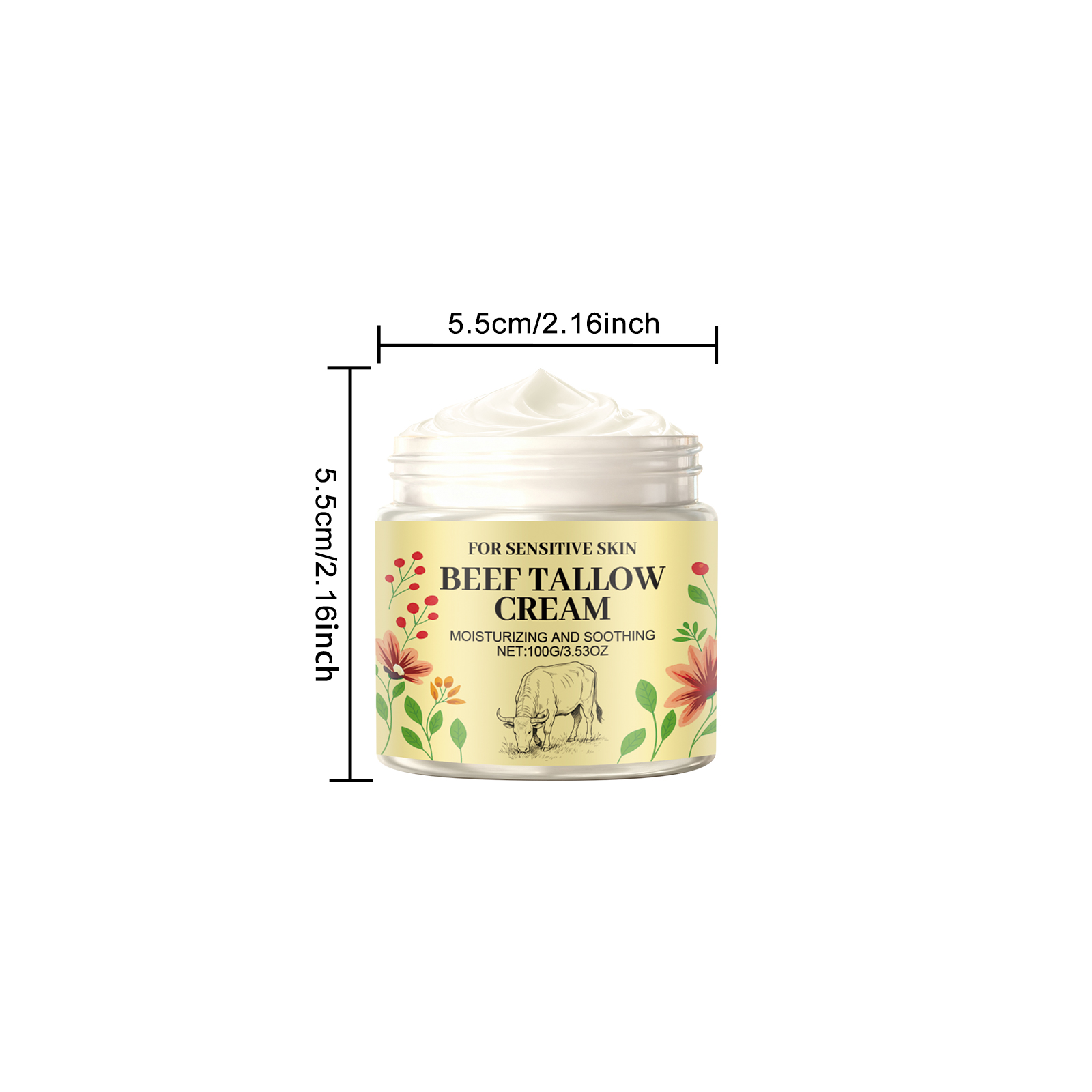 Butter Emollient Cream Retinol Butter Hydrate Smooth Tender Skin Mild Ingredient Nourish Lock Water Facial Cream