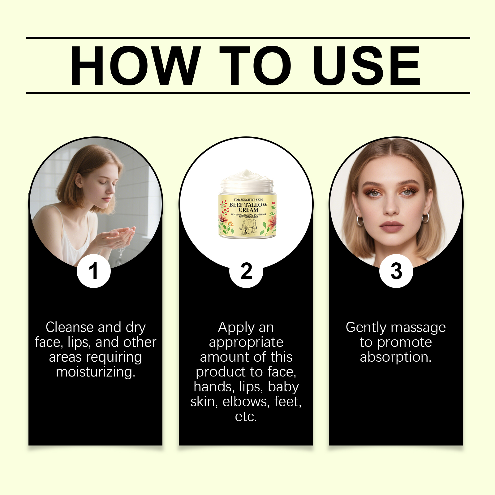 Butter Emollient Cream Retinol Butter Hydrate Smooth Tender Skin Mild Ingredient Nourish Lock Water Facial Cream