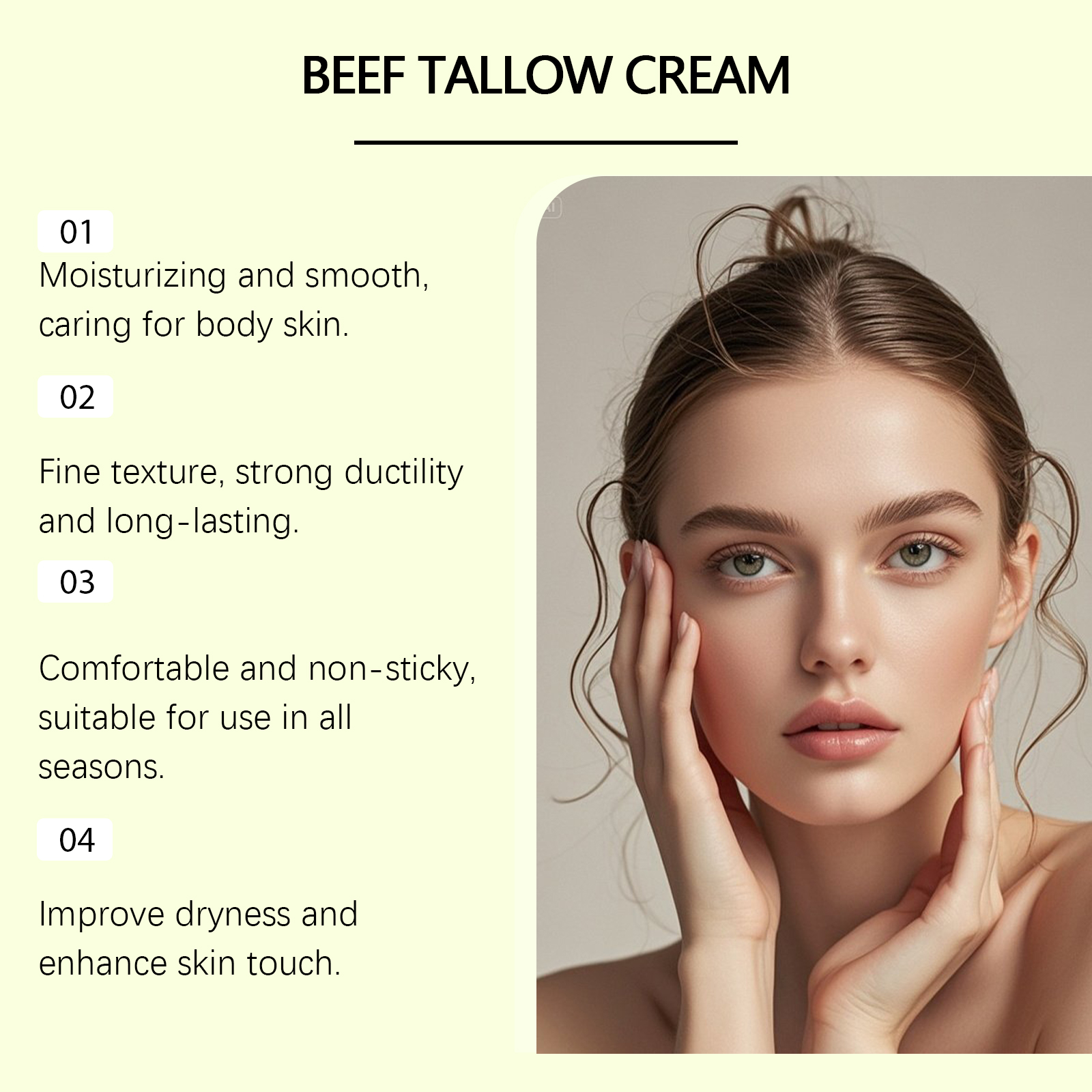 Butter Emollient Cream Retinol Butter Hydrate Smooth Tender Skin Mild Ingredient Nourish Lock Water Facial Cream