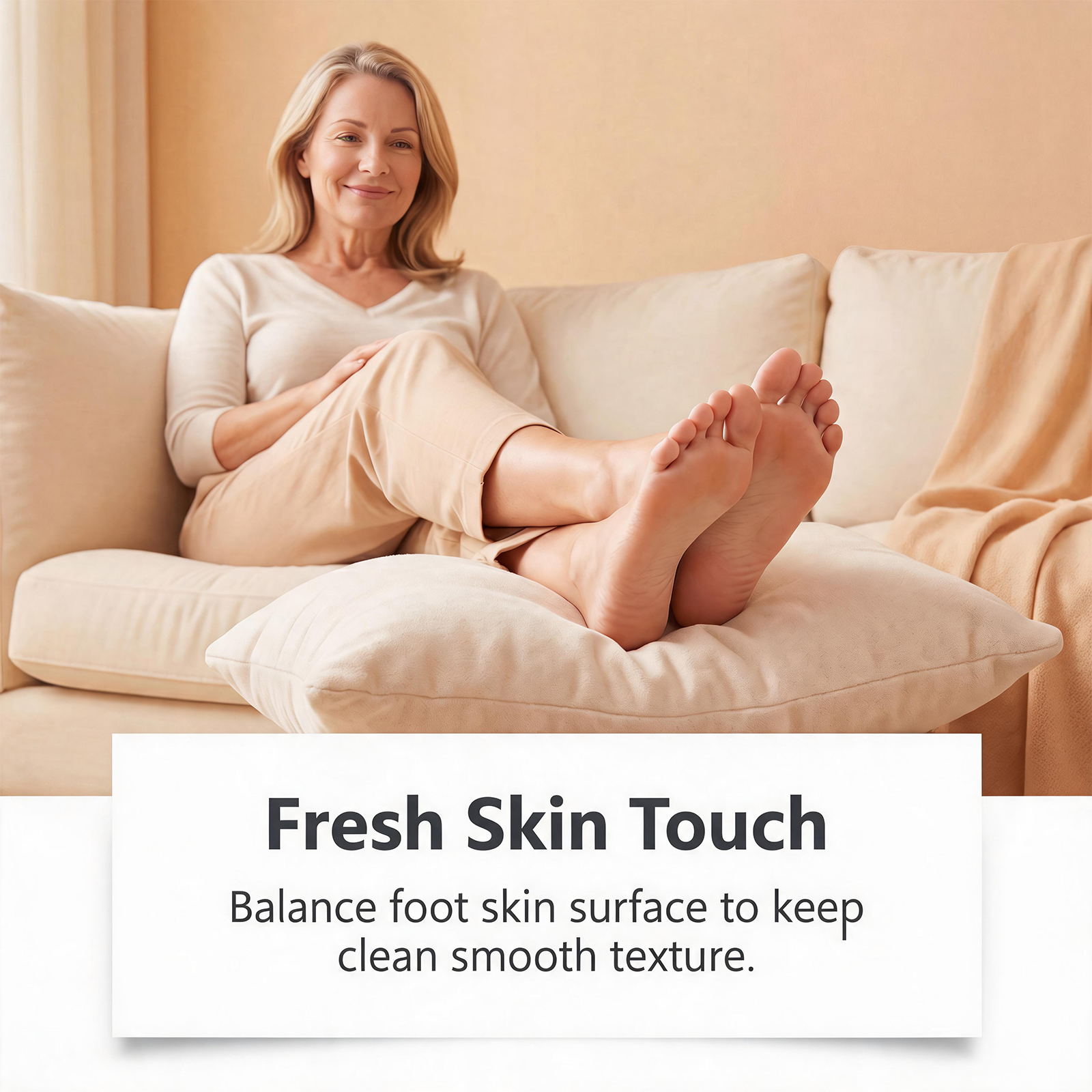 Foot Moisturizing Care Cream Nourishes Heel Skin Improves Roughness Softens Dry Foot Skin