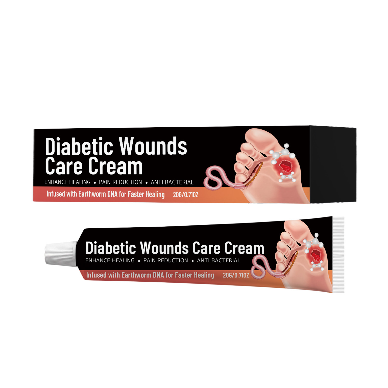 Foot Moisturizing Care Cream Nourishes Heel Skin Improves Roughness Softens Dry Foot Skin