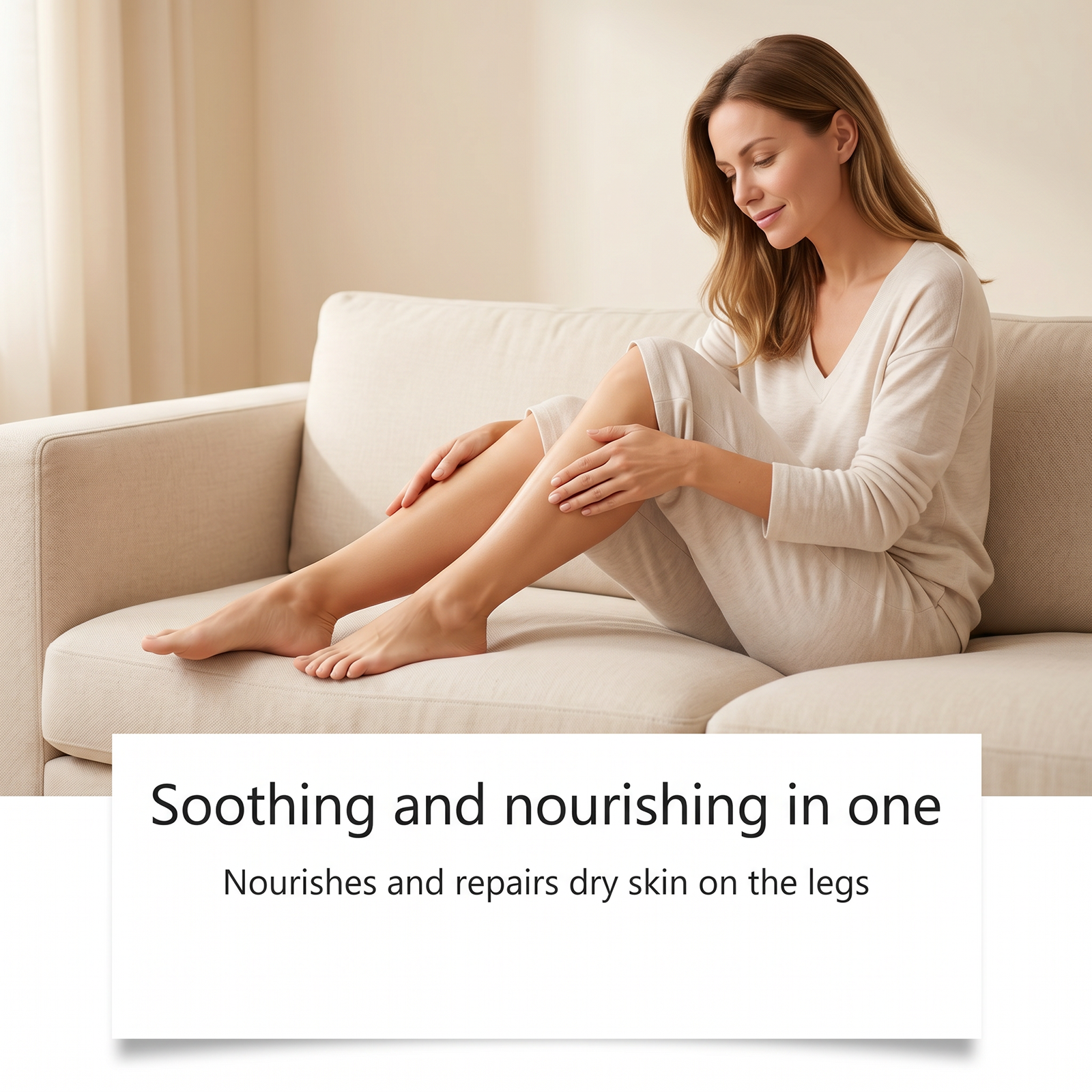 Leg Care Patch Mild Formula Gentle Care Fit Skin Moisture Breathable Daily Portable Leg Treatment