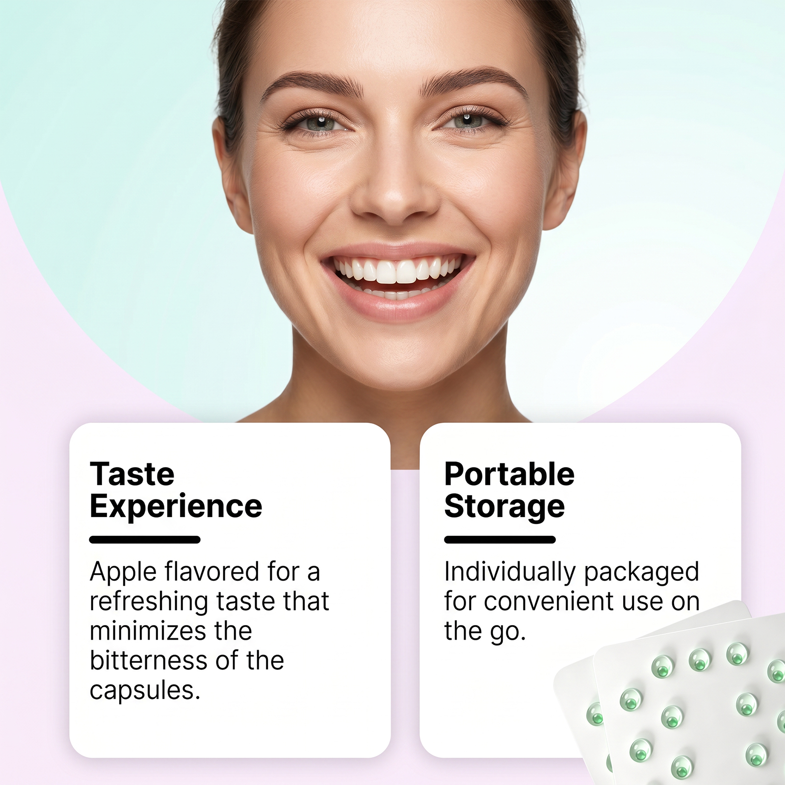 Body Burst Pills Mild Ingredients Shape Figure Light Comfort Daily Convenient Care Pellets