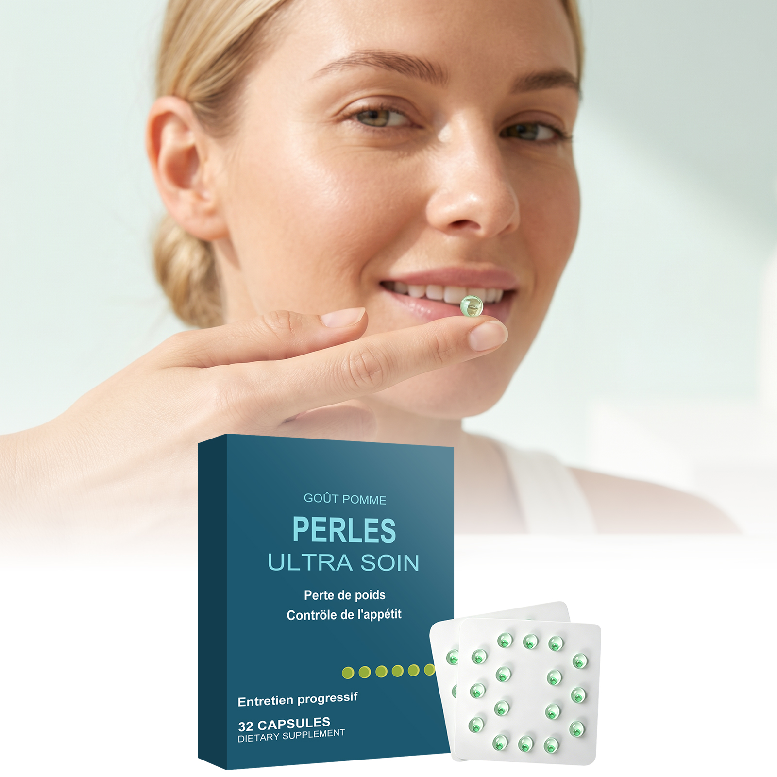 Body Burst Pills Mild Ingredients Shape Figure Light Comfort Daily Convenient Care Pellets