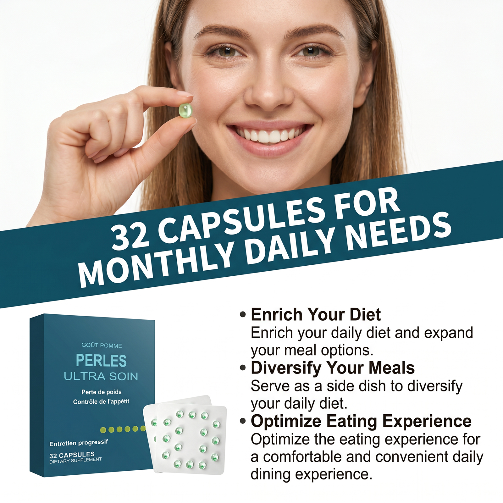 Body Burst Pills Mild Ingredients Shape Figure Light Comfort Daily Convenient Care Pellets