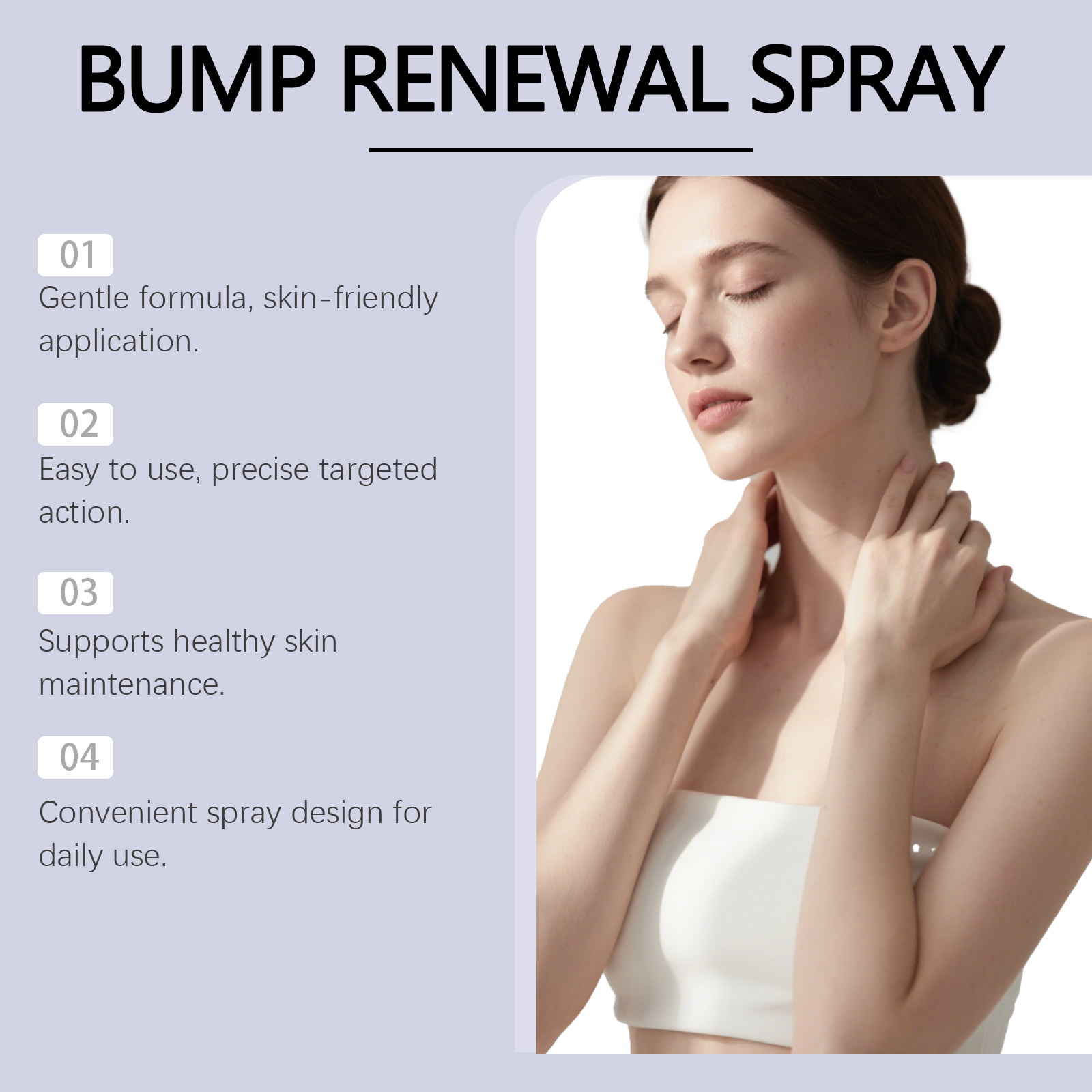 Local Skin Cleansing Spray Daily Gentle Nourishing Mild Care External Body Skin Treatment Mist