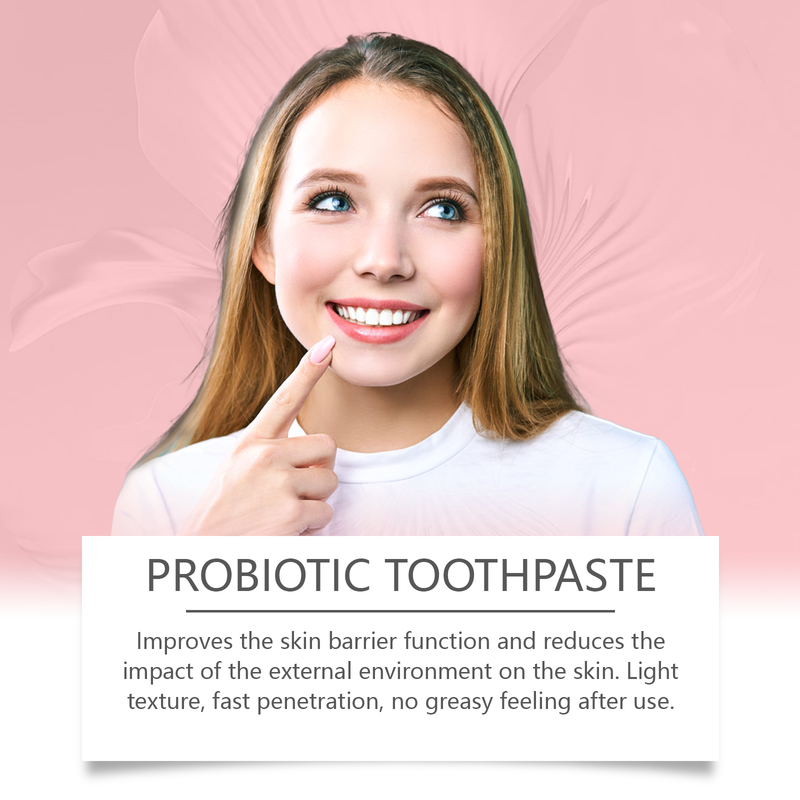 Probiotic Toothpaste Gentle Cleansing Protects Teeth Reduces Stains Long Lasting Oral Care