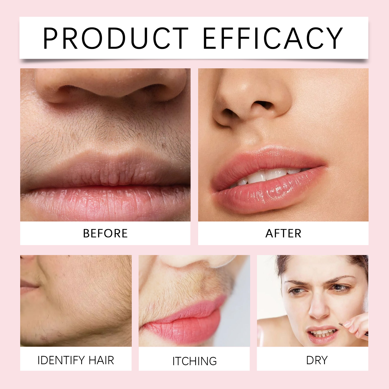 Spray Hair Identification For Face Shaving Skin Dermaplaning Tool Women Clean Pink