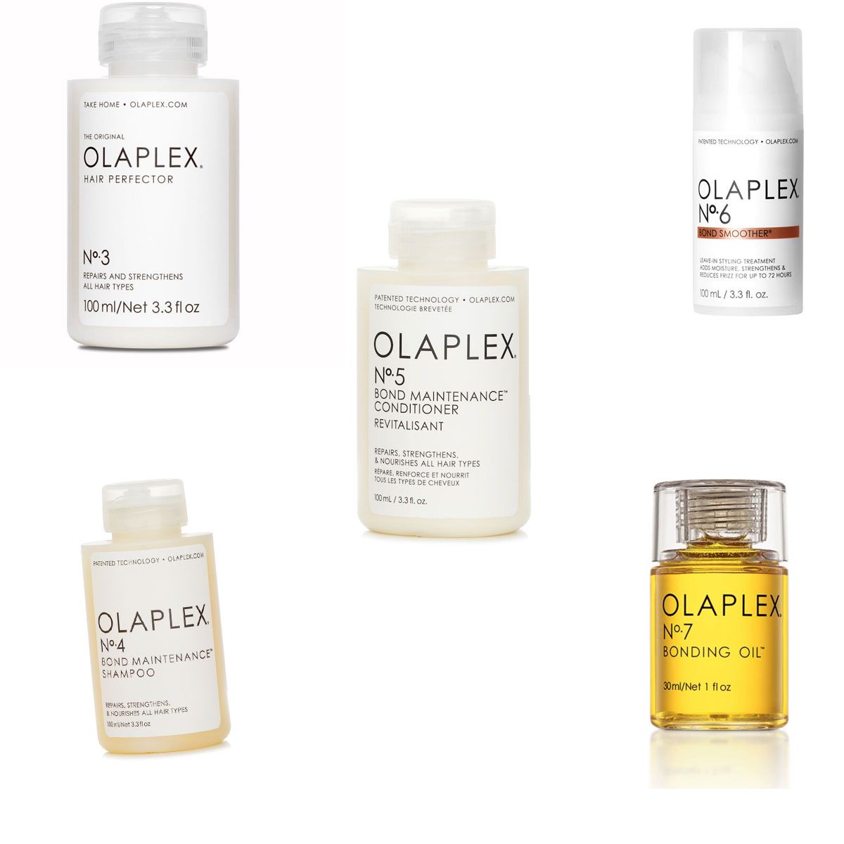 (No.5 hair conditioner) Olaplex Hair Care Series No.3 4,5,6 Hair Mask Shampoo Bond Smoother Conditioner - Hydrate & Control Frizz Repair