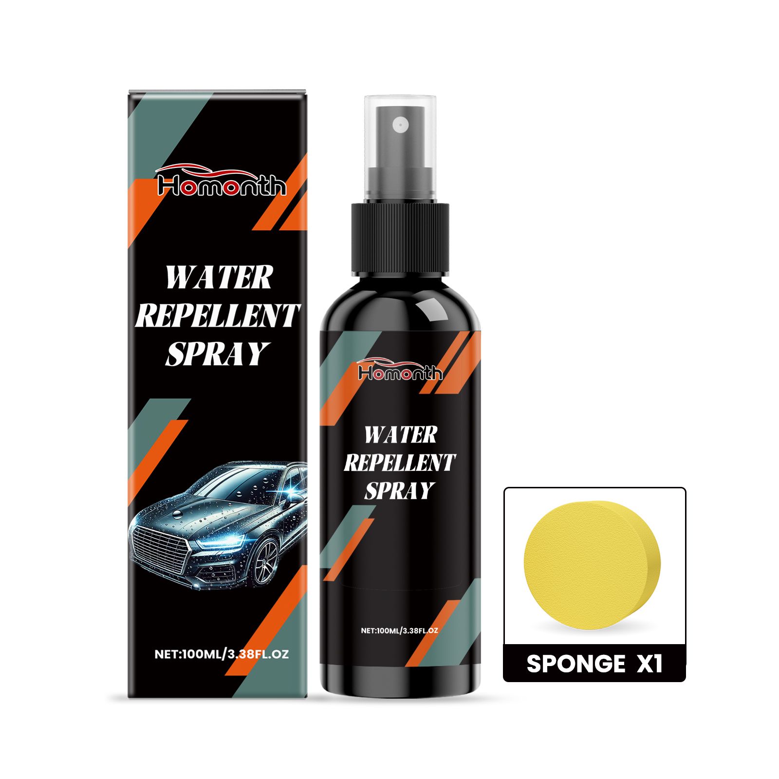 Car Waterproof Spray Water Repellent For Windshield Mirror And Glass Protection