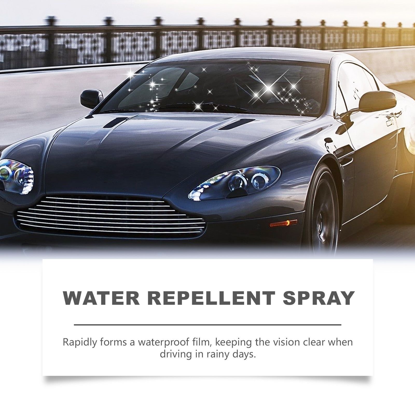 Car Waterproof Spray Water Repellent For Windshield Mirror And Glass Protection