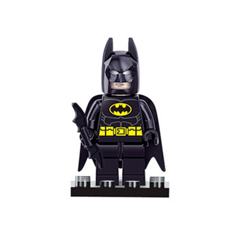 (6 Pcs) Mini Figures Superhero Cartoon Character Set Building Blocks Toys Gift for Kids Party Bag Fillers Party Supplies Anime Collection