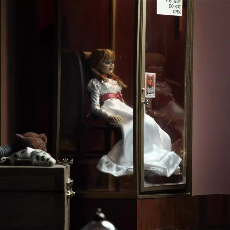 NECA Horror Movie Conjuring Universe Series Annabelle Doll Action Figure Model Collectible Toy For Adult Display Decoration Gift
