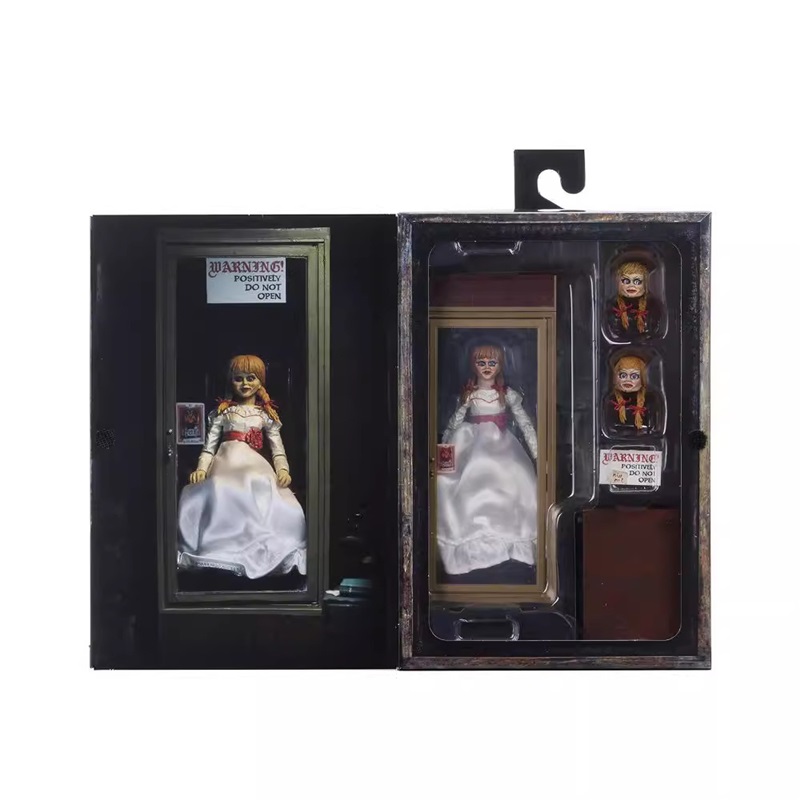 NECA Horror Movie Conjuring Universe Series Annabelle Doll Action Figure Model Collectible Toy For Adult Display Decoration Gift