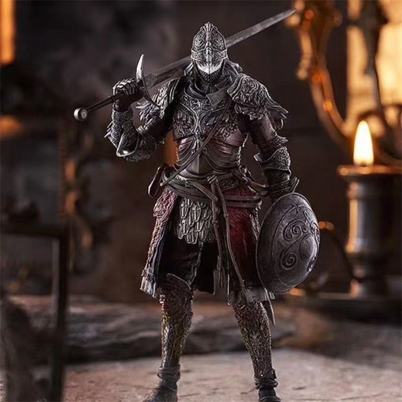 Domestic Elden Ring White Wolf Battle Movable Action Figure Model For Game Collectors Desktop Display Decoration Ornament