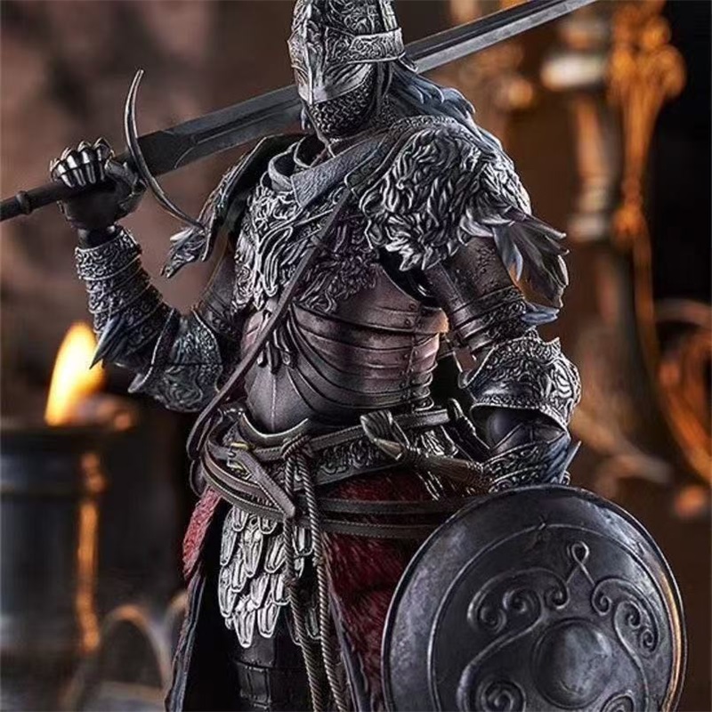 Domestic Elden Ring White Wolf Battle Movable Action Figure Model For Game Collectors Desktop Display Decoration Ornament