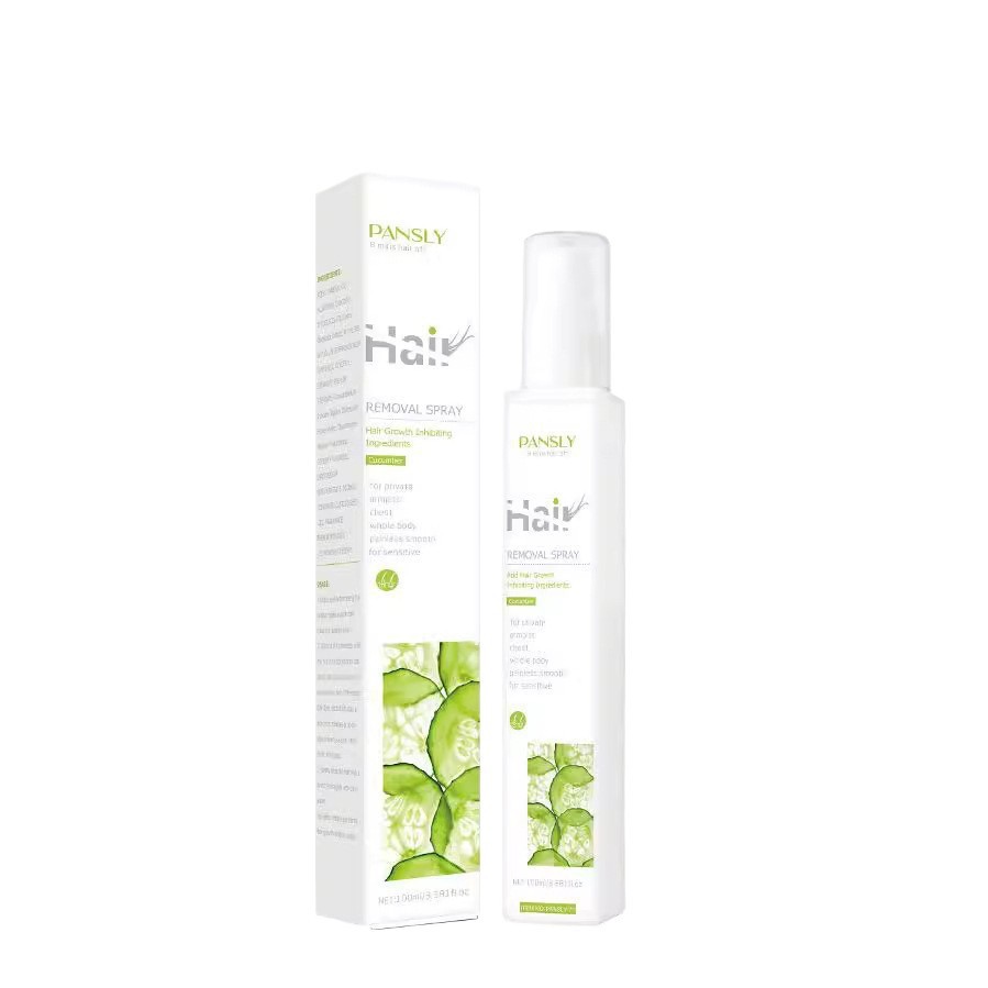 Cucumber Hair Removal Mousse Spray Gentle Painless Moisturising for Armpit Legs Arms Daily Use Natural