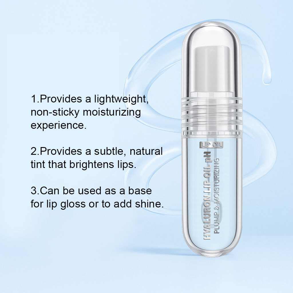 Lip Gloss Oil Moisturizing Nourishing For Dry Cracked Lips Daily Shine And Protection Care 5ml