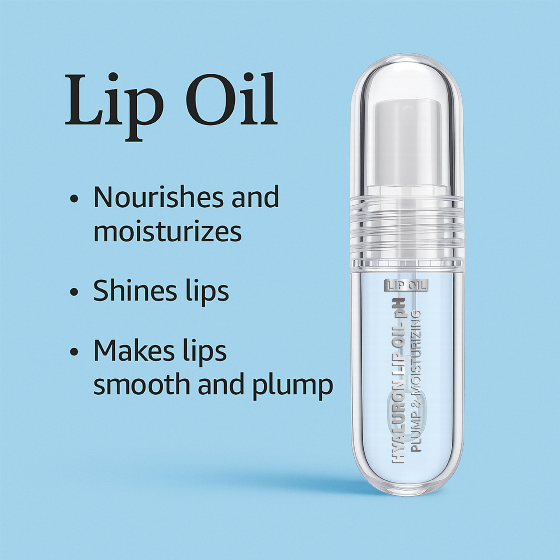 Lip Gloss Oil Moisturizing Nourishing For Dry Cracked Lips Daily Shine And Protection Care 5ml