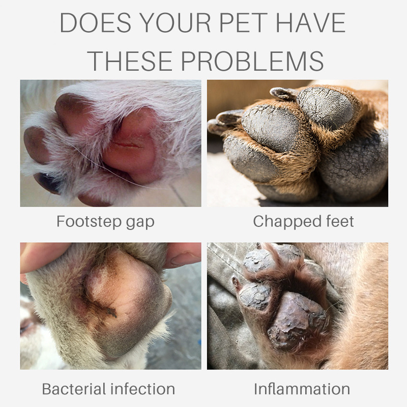 Paw Cream Balm Moisturizing Nourishing Protective For Dry Cracked Pet Paws Daily Grooming And Outdoor Protection 30g