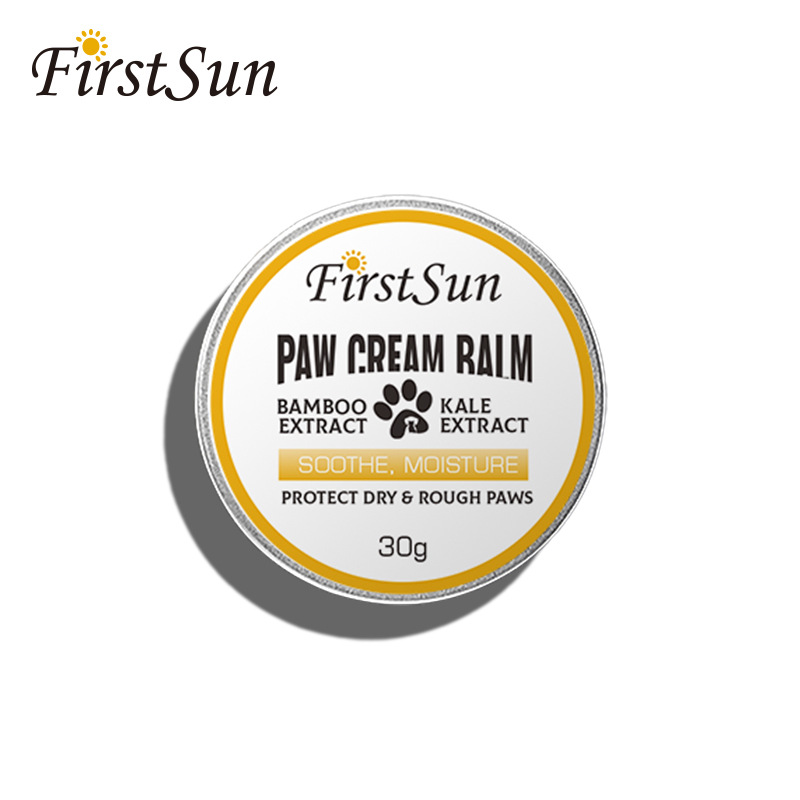 Paw Cream Balm Moisturizing Nourishing Protective For Dry Cracked Pet Paws Daily Grooming And Outdoor Protection 30g