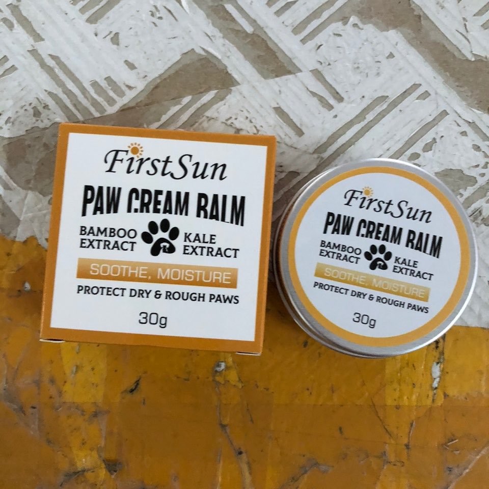 Paw Cream Balm Moisturizing Nourishing Protective For Dry Cracked Pet Paws Daily Grooming And Outdoor Protection 30g