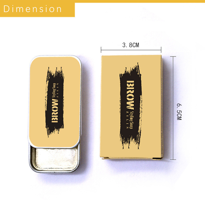 Eyebrow Styling Soap Clear Natural Shaping Gel For Taming Lifting And Setting Brows Daily Grooming 10g