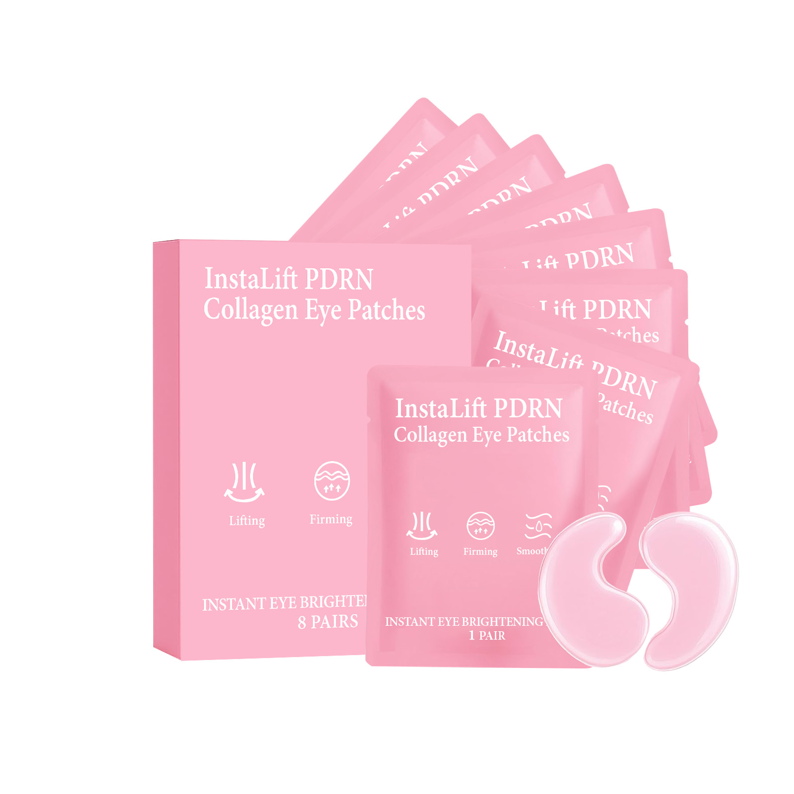 Collagen Eye Mask Mild Moisturizing Soft Massage Hydrating Skin Care For Periorbital Skin