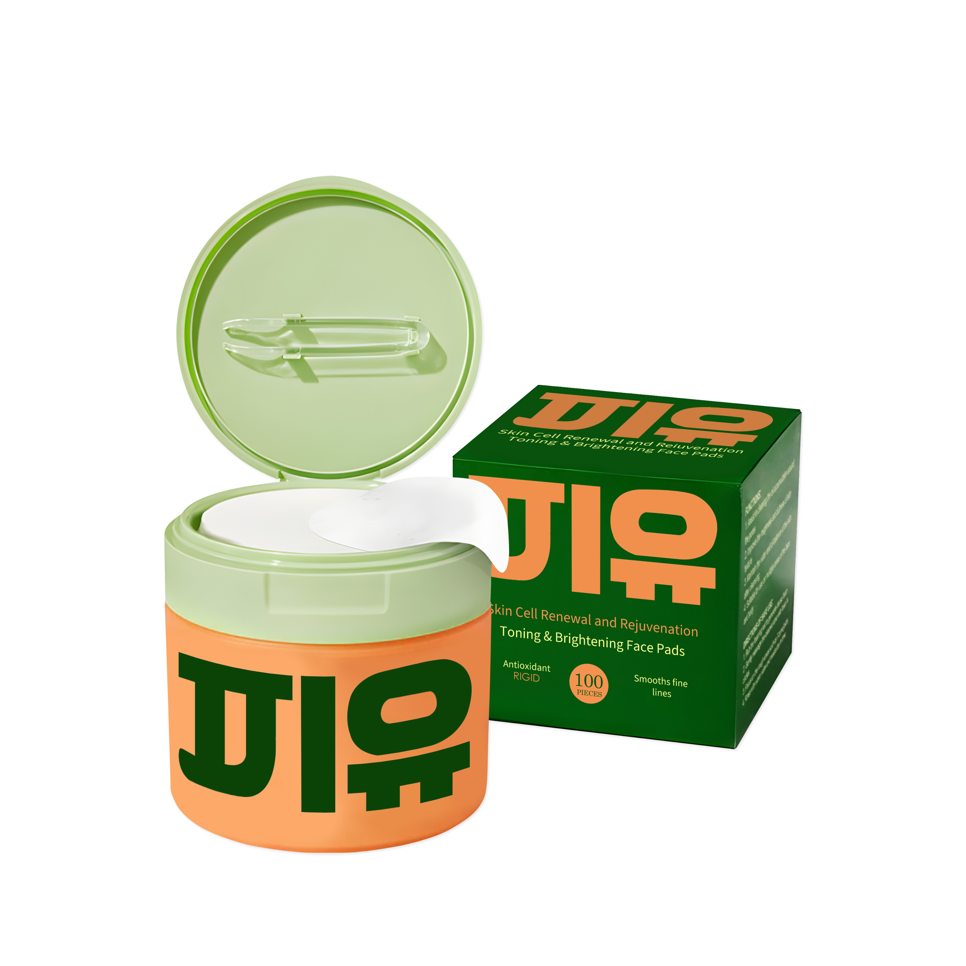 Centella Moisturizing Cotton Pads Gentle Even Tone Hydrating Firm Soft Facial Daily Skin Treatment Care