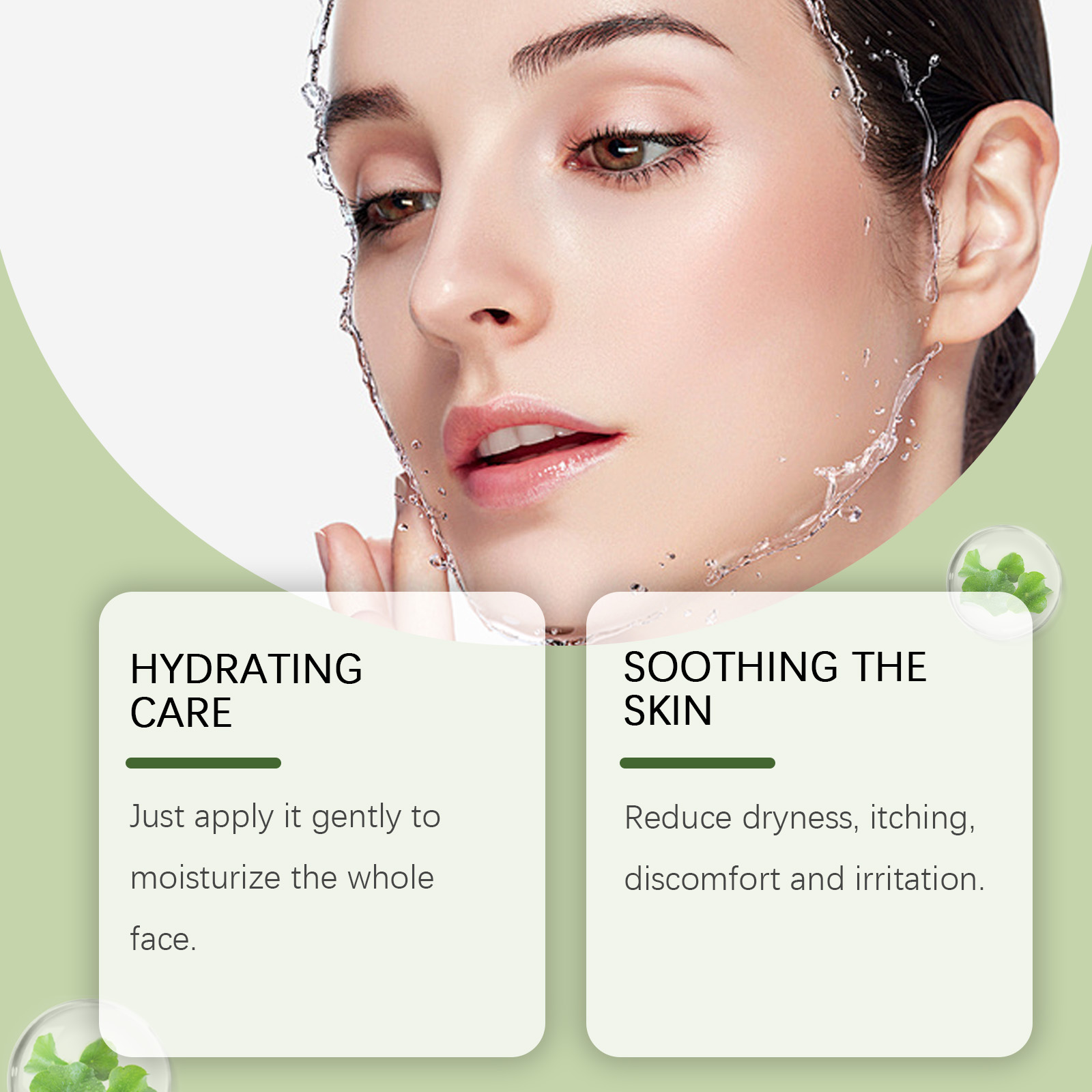 Centella Moisturizing Cotton Pads Gentle Even Tone Hydrating Firm Soft Facial Daily Skin Treatment Care