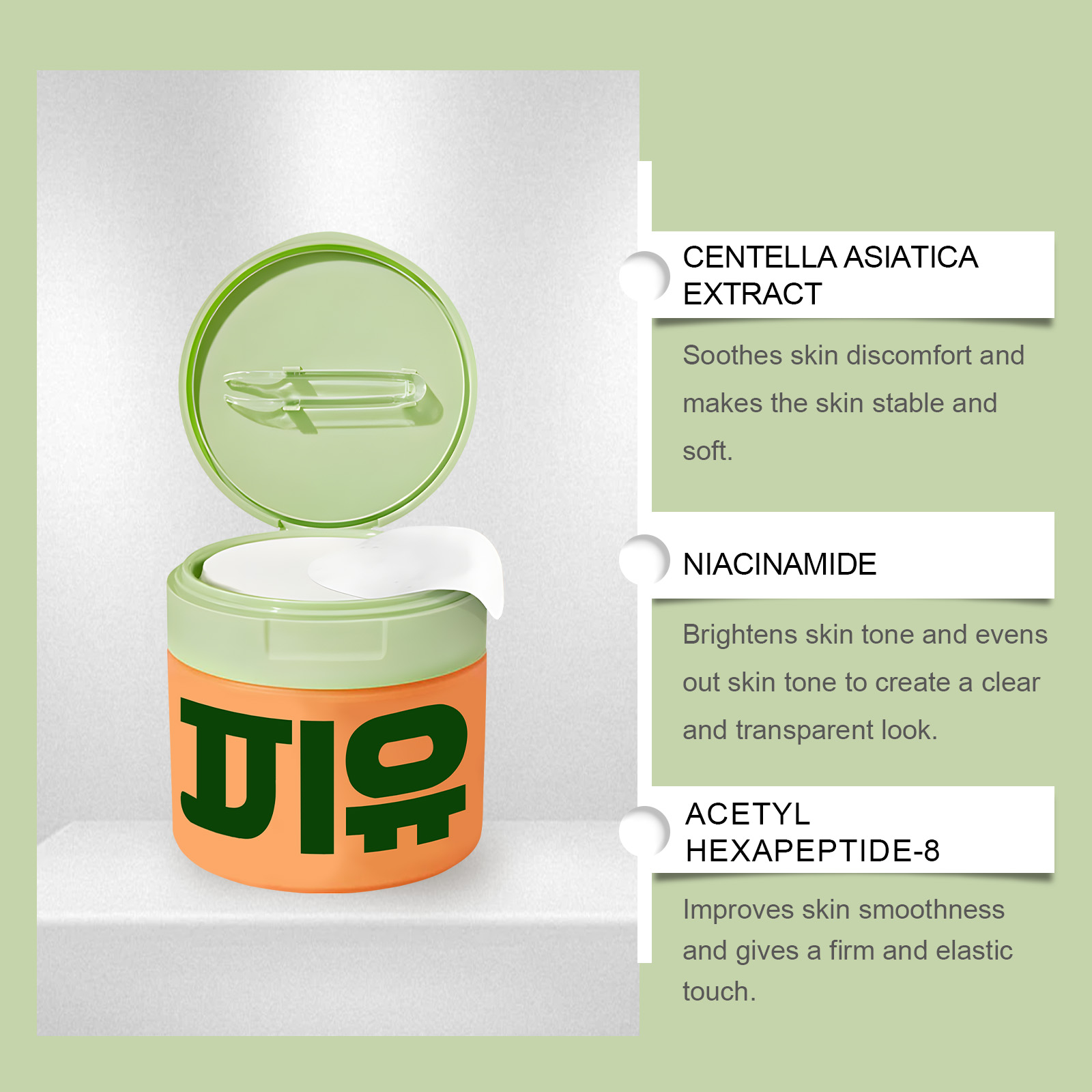 Centella Moisturizing Cotton Pads Gentle Even Tone Hydrating Firm Soft Facial Daily Skin Treatment Care