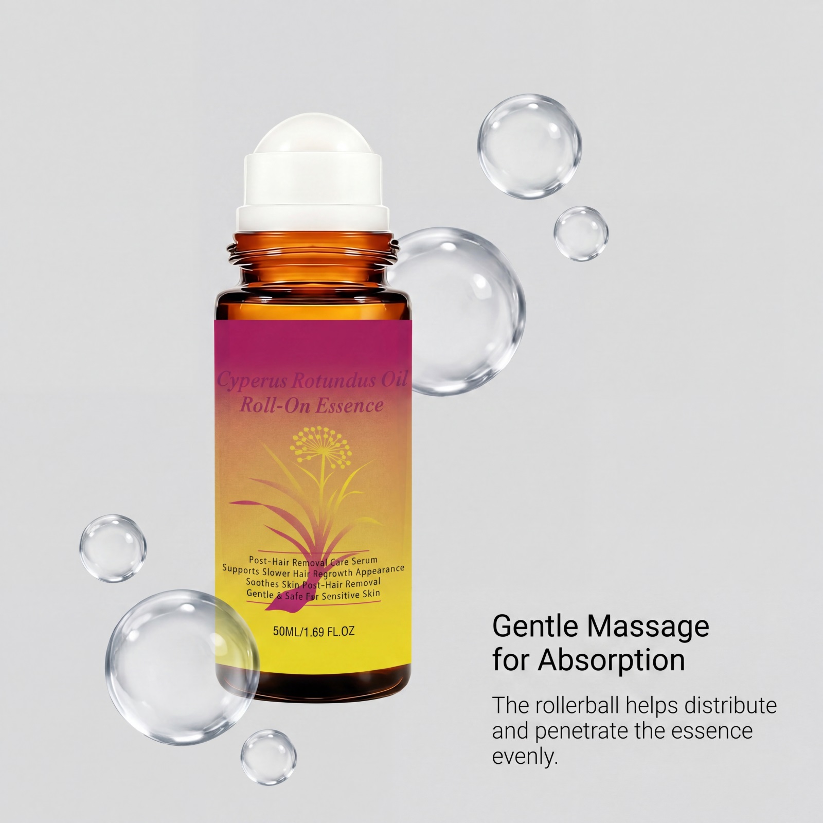 Body Care Roller Essence Liquid Mild Nourishing Hydrating Moisturizing Daily Protect Whole Skin