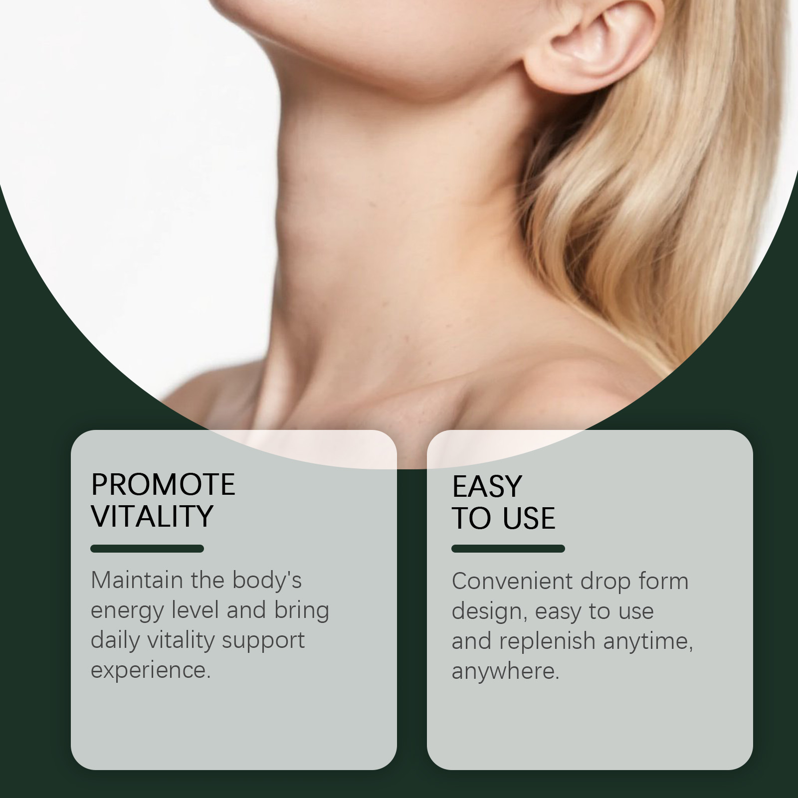 Body Care Drops Gentle Nourishing Balanced Convenient Supplement Daily Physical Detail Maintenance Care Support Help Manage Skin Condition