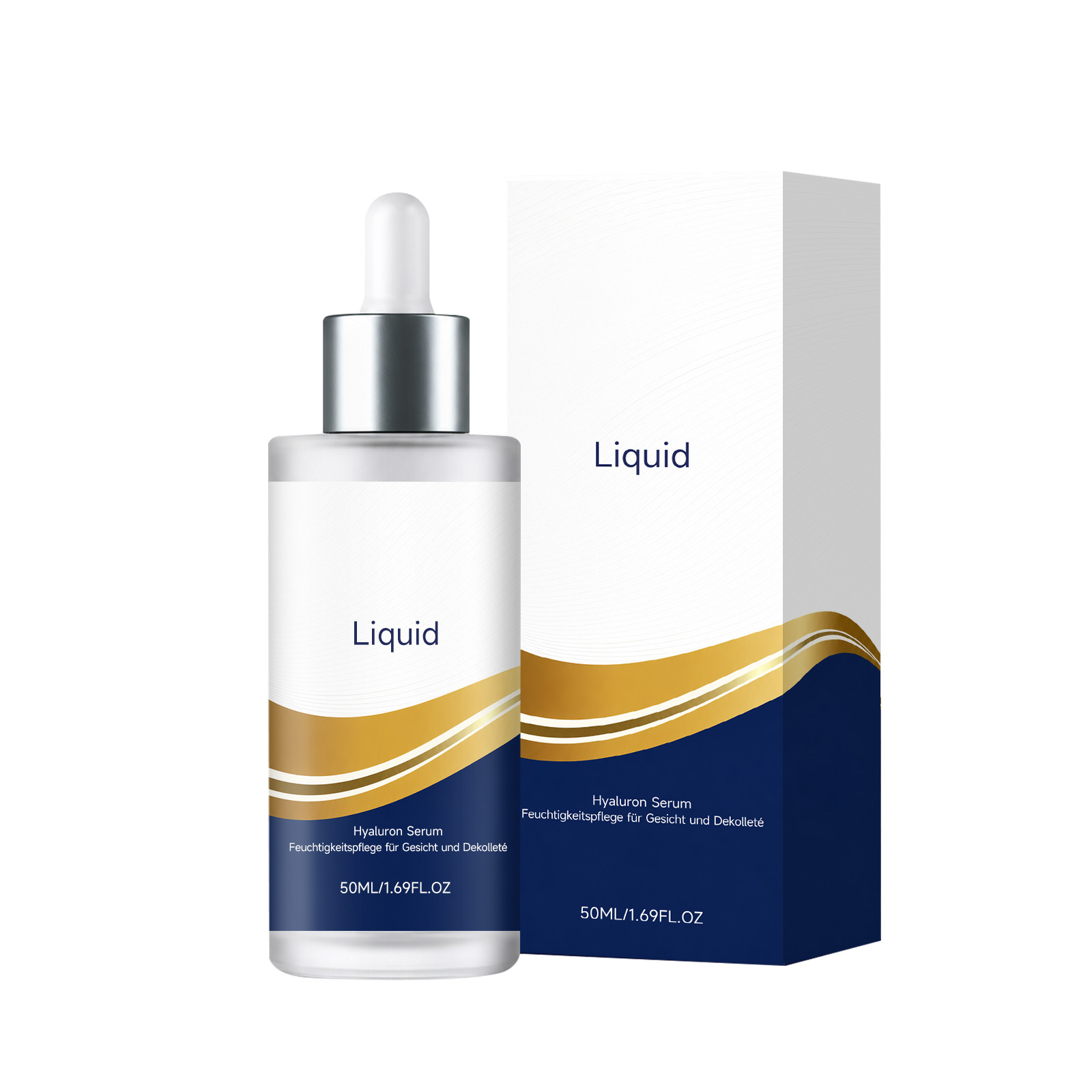 Hyaluronic Acid Moisturizing Essence Liquid Soft Hydrating Refreshing Non Sticky Facial Skin Daily Skin Care Serum