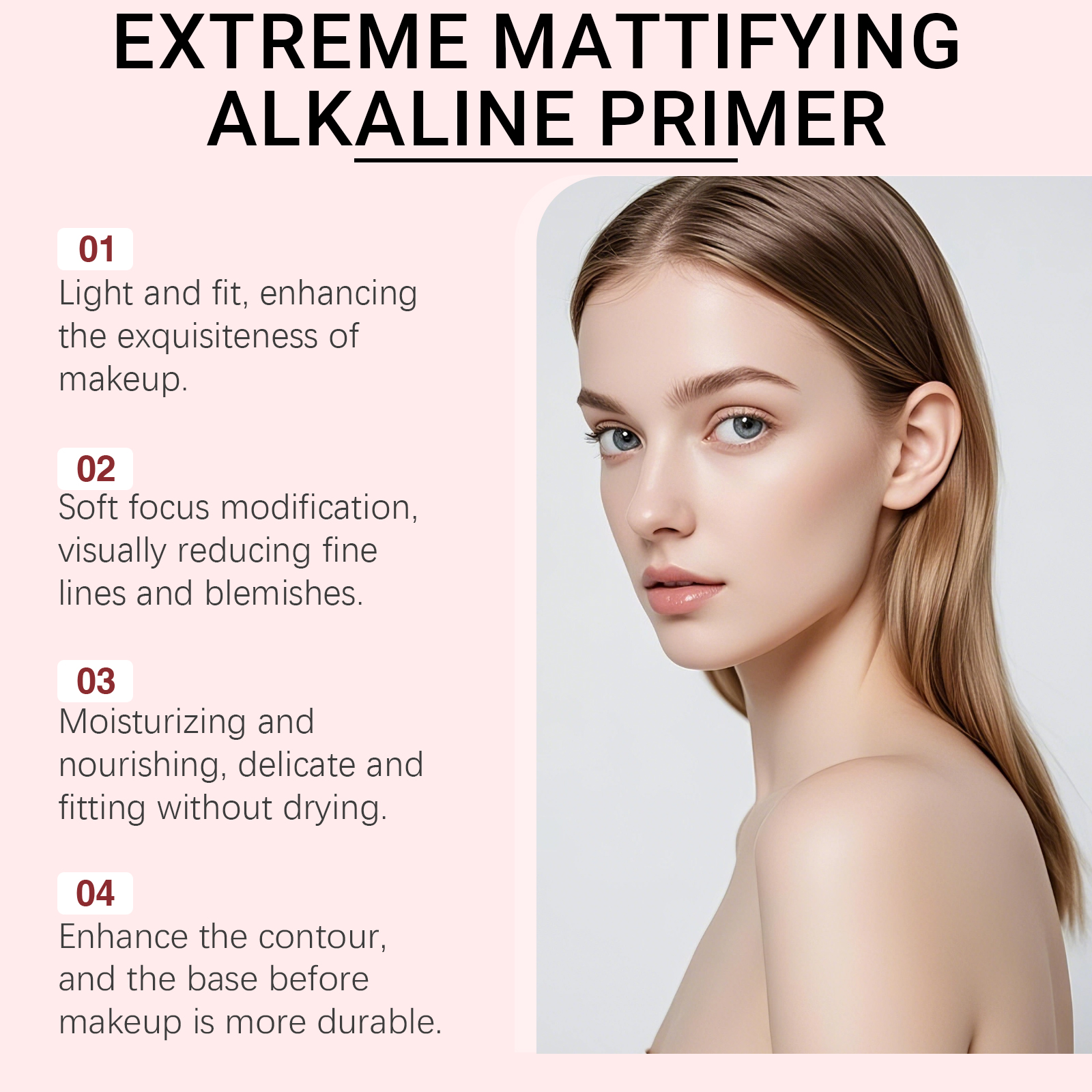 Moisturizing Primer Lotion Clear Hydrating Base Natural Soft Focus Glossy Hydrate Skin Makeup Prep Foundation Coat