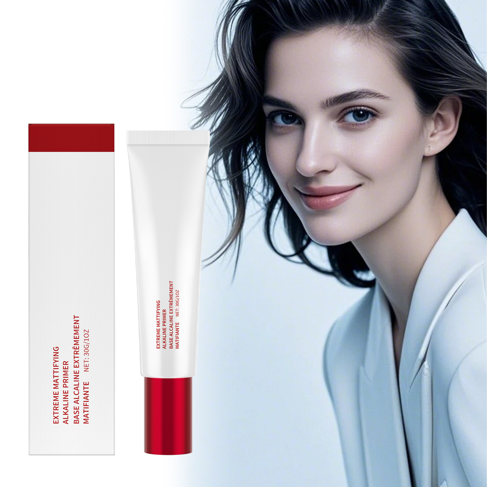 Moisturizing Primer Lotion Clear Hydrating Base Natural Soft Focus Glossy Hydrate Skin Makeup Prep Foundation Coat