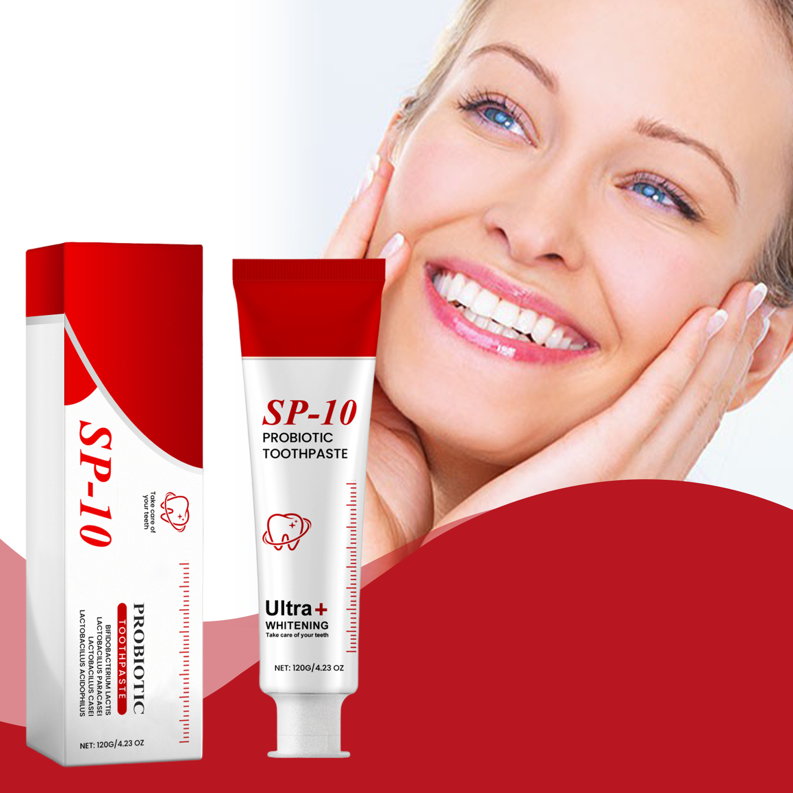 Probiotic Toothpaste Mild Cleansing Daily Care Refreshing Clean Oral Fresh Teeth Protection Gentle Sanitizing Natural Mouth Maintenance Bright Enamel Upkeep