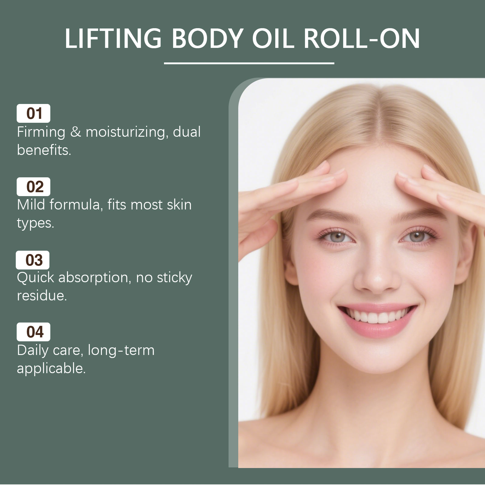 Body Essence Oil Roller Refreshing Hydrating Soft Cozy Silky Full Body Massage Care Essential Oil