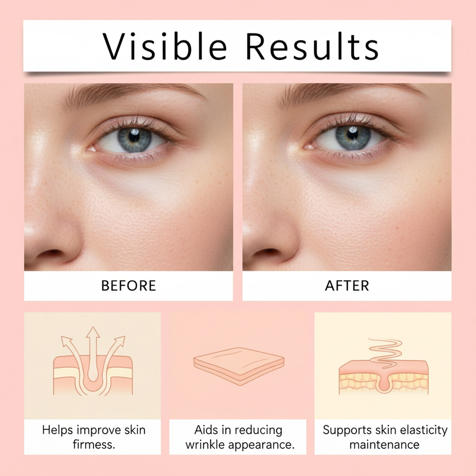 Collagen Essence Drops Mild Ingredients Daily Nutritional Supplement Care Maintain Relieve Body Discomfort